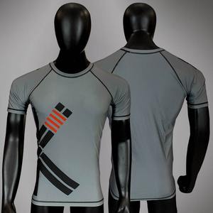 Rashguard pour hommes jiu jitsu kimono à manches longues Rash Guard Fight Wear Compression Full Printing Boxing Shirt MMA Bjj Rash Guards - Product Image 1