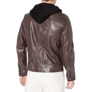 Factory Direct sales Men's <b>leather</b> <b>Jackets</b> fashionable men <b>Genuine</b> <b>leather</b> <b>jacket</b> <b>jacket</b> for men - Product Image 2