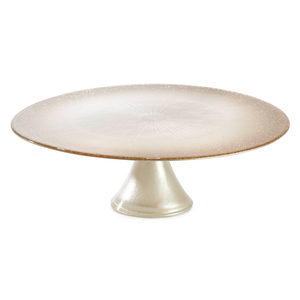 Présentoir à dessert en métal doré poli Support à gâteau en acier inoxydable de forme ronde en métal de meilleure qualité au prix de gros - Product Image 6