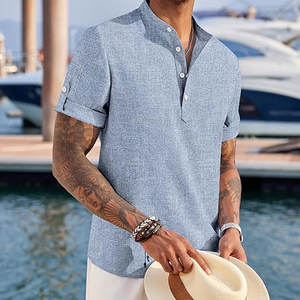 T-shirt unisexe personnalisé en polyester/coton surdimensionné de 280 g/m², manches courtes, devant uni, décontracté, logo DIY, haute qualité, couleur unie - Product Image 4