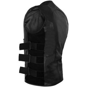 Nouveau design personnalisé pour hommes, gilet en cuir 100% de haute qualité réversible, tissu en toile respirant et décontracté pour vêtements d'extérieur d'hiver - Product Image 5