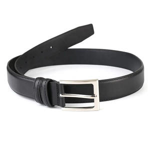 Cinturones de moda informales personalizables ajustables para hombre, hebillas de diseñador automáticas, hebilla de acero de cuero de piel de vaca genuina, 3,5 cm de ancho - Product Image 2