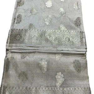 Saree en soie/saree de mode pour femmes/saree sexy Banarasi saris en soie vêtements de fête mariage saree en soie indienne créateur de mariage indien