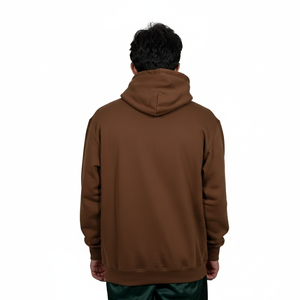 Sudadera con Capucha de Algodón para Hombre de Alta Calidad, Suave, Cálida, Transpirable, con Logotipo Personalizado, Fabricante OEM ODM, Sudaderas Básicas - Product Image 2