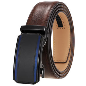 Cinturón de Cuero Genuino para Hombre con Hebilla de Aleación Personalizada con Logotipo, Venta al por Mayor de Fabricantes - Product Image 3