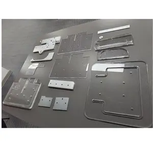 Five-axis precision CNC machining acrylic to customize PMMA plexiglass parts and products acrylic machining