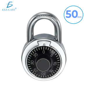 Lucchetto a Combinazione con Chiave da 50mm, 3 Cifre, Archetto Corto per Uso Sicuro, Realizzato in Lega di Zinco Resistente - Product Image 2