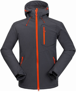 Chaqueta Softshell para exteriores para hombre, cortavientos elegante con patrón, nueva condición, ropa deportiva de lona, venta al por mayor para invierno - Product Image 1