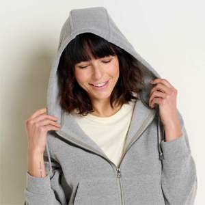 Sweat à capuche en éponge française confortable pour femmes | Doux et léger | Parfait pour une tenue décontractée - Product Image 2