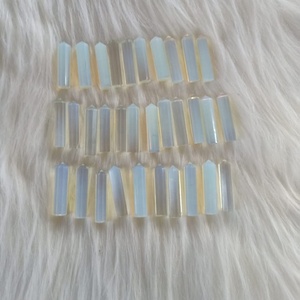 Cristal d'Opalite Naturelle Poli en Forme de Crayon, Pierre de Guérison pour la Méditation, Décoration d'Intérieur - Product Image 2