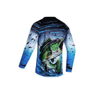 Maillot de pêche en polyester personnalisé sublimé de conceptionProduits en vente - Product Image 5