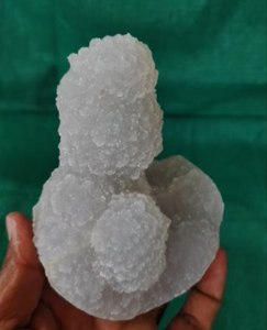 Racimo de estalactita de cuarzo Natural Druzy Raw Healing Crystal Standing Pcs Espécimen DE LA India - Product Image 1