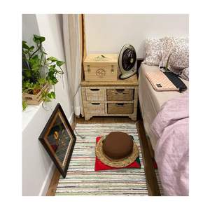 ตะกร้าผักตบชวาอเนกประสงค์สำหรับจัดเก็บของที่บ้านตะกร้าหวายผักตบชวา0084392328745จากเวียดนาม - Product Image 6