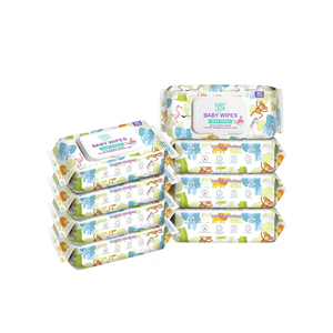 Toallitas húmedas de agua para recién nacidos sin fragancia de cuidado suave personalizadas Spunlace toallitas biodegradables naturales para bebés - Product Image 6