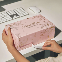 Emballage en papier de carton ondulé recyclable personnalisé boîtes en papier d'expédition auto-scellantes avec impression en bande de déchirure écologique