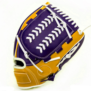 Gants de baseball et de softball professionnels en cuir Kip pour l'entraînement, mitaines de receveur pour le jeu au champ intérieur, pour droitiers et gauchers, pour adultes - Product Image 6