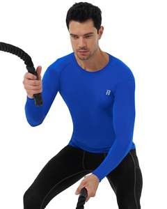 Ensemble de Rashguard personnalisé pour la salle de sport et l'entraînement à séchage rapide Spandex Compression Fit Full Sleeve Sportswear OEM Pakistan Factory - Product Image 1