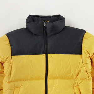 Veste matelassée pour homme Manteaux d'hiver personnalisés OEM Veste en duvet pour homme à col montant Veste matelassée pour homme - Product Image 3