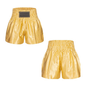 Shorts de boxe MMA pour hommes, en tissu uni, respirant, extensible, séchage rapide, en grande quantité, de haute qualité, personnalisables - Product Image 6