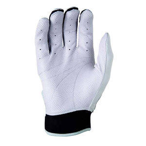 Gants de frappe en cuir véritable de dernière génération en gros, gants de baseball respirants, gants de frappe de softball avec logo personnalisé - Product Image 3