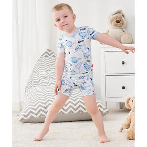 ชุดนอนเด็กผู้ชายผ้าถักจากใยไผ่ ใส่สบาย เหมาะสำหรับชุดนอน - Product Image 6