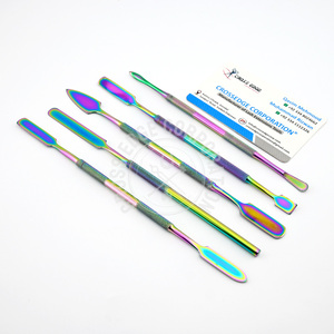 High Quality Multi-color Wax Carving <b>Tools</b> 5 Pcs/Set Stainless Steel Wax Carver <b>Tools</b> Double Ended Sculpting for Cream Blending - Product Image 2