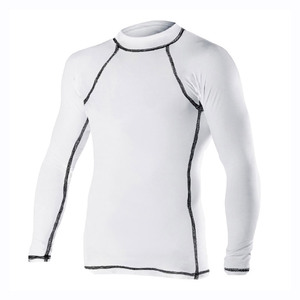 Custom Designed Nylon Rash Guard <b>for</b> <b>Men</b> Short Sleeve Gym Running Compression Shirts Sublimation MMA & <b>Swimming</b>-'Rush Guard' - Product Image 1