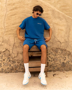 Ensemble T-shirt et short décontracté vintage marron pour homme, léger, respirant, streetwear d'été, confortable, tenue deux pièces de haute qualité - Product Image 6