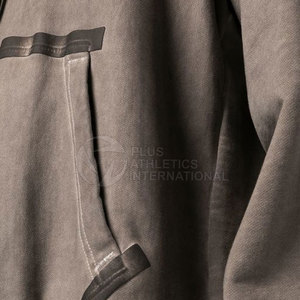 Servicio de OEM de diseño de lavado ácido sudaderas con capucha para los hombres al por mayor de encargo de los hombres sudaderas con capucha logotipo personalizado - Product Image 6