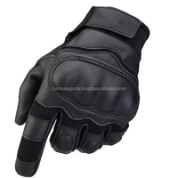 Gants tactiques personnalisés de haute qualité à doigts complets avec écran tactile en polyester et nylon dur pour les sports de plein air, la randonnée