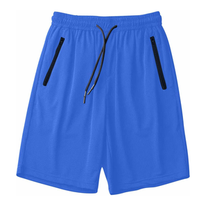 Shorts de sport pour homme en polyester et élasthanne respirant, à carreaux, décontractés, longueur genou, avec cordon de serrage, haute qualité, teinture unie personnalisée - Product Image 6