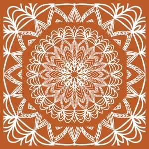 Bandana carré en coton biologique imprimé de logo personnalisé de vente à chaud en usine, tissu à la mode et réutilisable - Product Image 5