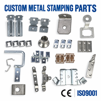 Pièces métalliques estampées sur mesure OEM, supports, clips, connecteurs en tôle, composants de quincaillerie de précision pour poinçonnage et pliage