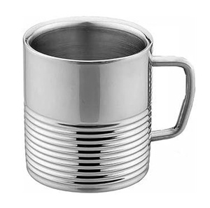 Stainless Steel Coffee <b>Mug</b> Insulated <b>Thermal</b> <b>Mug</b> for Kitchenware and Restaurants and Gift Accessories Stainless Steel Cup Metal - Product Image 5