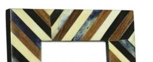 Marco de fotos de madera con incrustaciones de hueso decorativo hecho a mano al por mayor, diseño indio floral elegante para casas modernas al mejor precio - Product Image 5