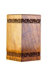 Handmade Wooden <b>Urn</b> for Human Ashes Full Size Guitar Wings Box for <b>Pets</b> Personalized Cremation for Ashes Handcrafted - Product Image 5