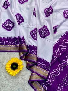 Atractivo algodón Mul con Patola diseño Sari mujer fabricante de moda de Surat a la tarifa más baja - Product Image 3