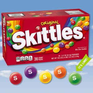 SKITTLES Original <b>Chewy</b> Candy, Full Size 2.17 oz Individually Wrapped Packs - Product Image 6