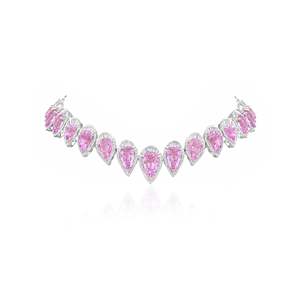 Collier en diamant Blush Blaze - Product Image 1
