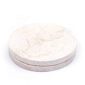 Paquete de posavasos de madera minimalista con soporte Vajilla moderna Alfombrillas para bebidas para oficinas, hogares, posavasos de hospitalidad y piedra - Product Image 4