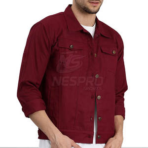 Venta caliente de calidad superior Jeans chaqueta cálida invierno cómodo hombres Jeans chaqueta para venta en línea - Product Image 5