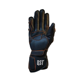 Guantes de Motociclismo de Carreras con Dedos Completos, Nudillos de Fibra de Carbono, Diseño Ventilado y Agarre Antideslizante para Pilotos Deportivos, Logotipo Personalizado - Product Image 3