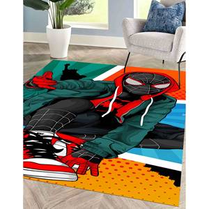 Alfombra Estampada de Spiderman - Alfombra para Habitación de Niños, Alfombra Infantil, Alfombra Decorativa, Alfombra Suave con Pelo Largo - Product Image 3