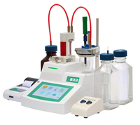 Titulador Potenciométrico Automático Multimodo DET MET SET, Analizador de Iones pH mV, Instrumento de Titulación Compatible con la Normativa FDA 21 CFR Parte 11