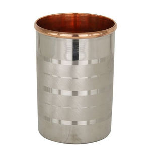 El mejor diseño de vidrio de cobre, vaso de vidrio para beber de cobre puro de la más alta calidad para beber Metal de gran oferta. - Product Image 1