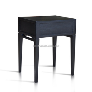 Table de salle à manger moderne en bois de teck naturel couleur javel accessoire de décoration pour anniversaire - Product Image 3