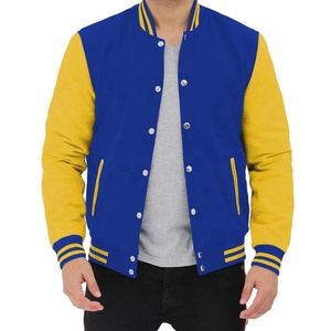 Varsity Plus Size Vestes universitaires Letterman pour hommes Baseball Vintage Letterman Varsity Jacket pour hommes - Product Image 2