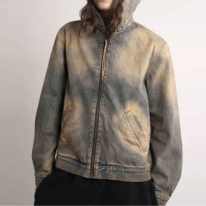 Fournisseur de sweats à capuche oversize en coton brut, lavage à l'acide, streetwear, design unique, sweats à capuche lavés à l'acide - Product Image 3