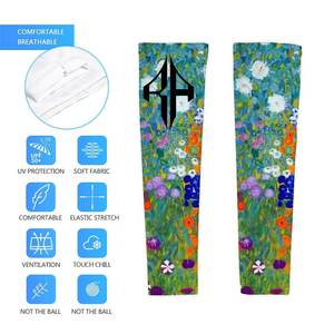 Nuevas mangas de brazo de Ciclismo de sublimación unisex Spandex y material de poliéster de alta calidad premium de ATLANTIC - Product Image 6