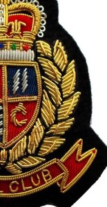 Custom <b>Fabric</b> Logo New Clothes Handmade Embroidered <b>100</b>% Wire & <b>Wool</b> Twill <b>Fabric</b> Adhesive Merrow Border Printed Patches Badges - Product Image 5